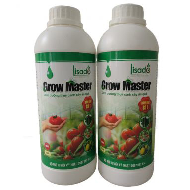 Cặp dung dịch thủy canh Grow Master 2l cho cây ăn trái